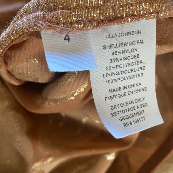 Beautiful gold blouse perfect for many occasions - Picture 3 of 6